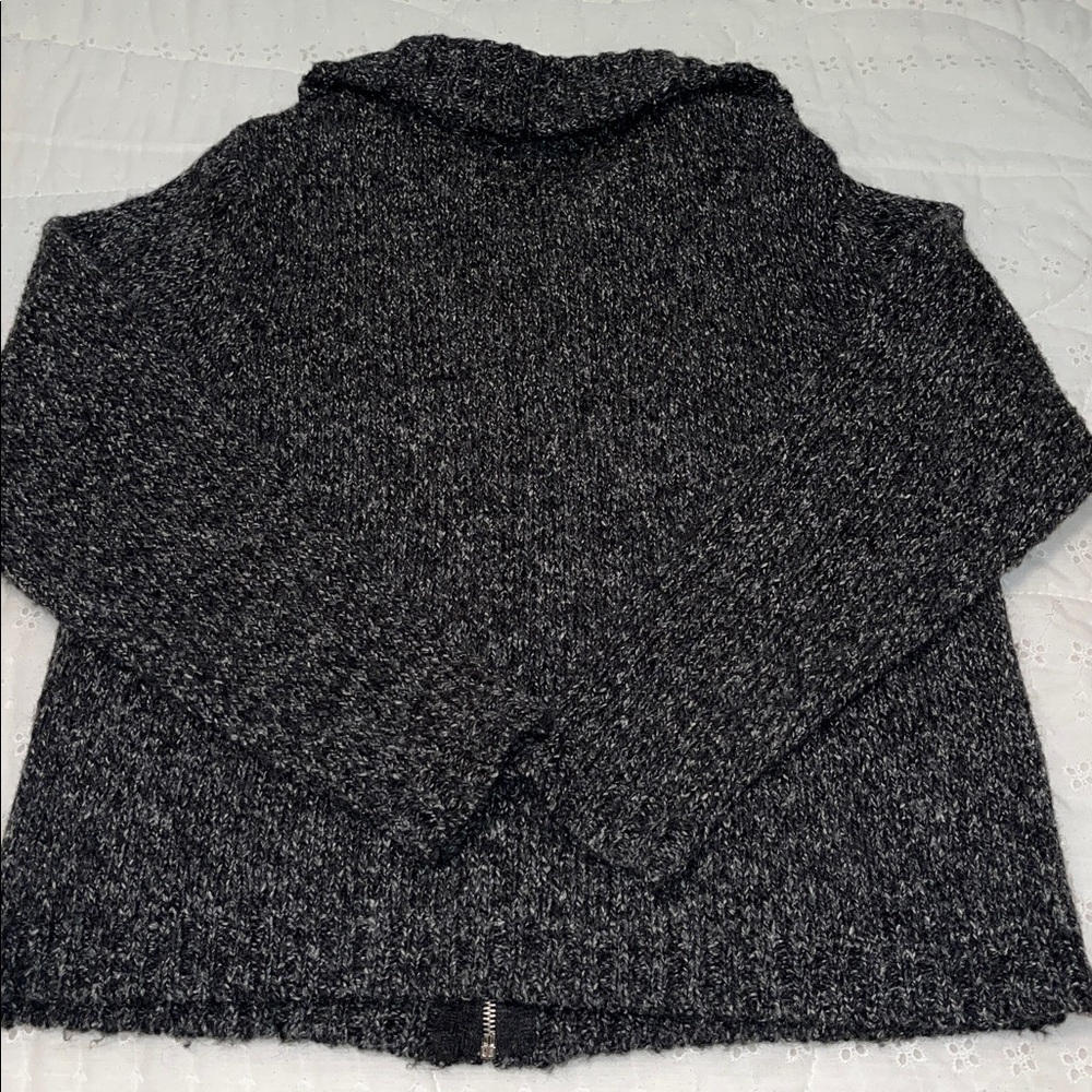 Evan Picone Gray Knit Sweater - Picture 4 of 6